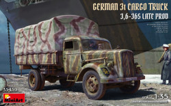 German 3t Cargo Truck  3,6-36S Late Prod