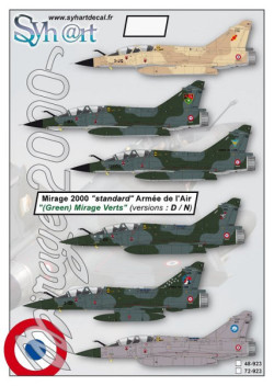 Mirage 2000 "standard" (Green Mirage : D/N) Armée de l'Air