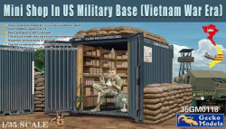 Mini shop in US military base (Vietnam War Era)