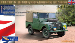 Brit. FV18001 Mk.1 80in 4x4 Utility Veh.w/canvas