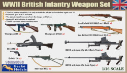 WWII British Infantry Weapon Set