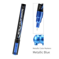 DSPIAE Super Metallic Color Markers - Blue