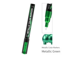 DSPIAE Super Metallic Color Markers - Green