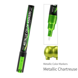 DSPIAE Super Metallic Color Markers - Chartreuse