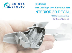 Quilting cover for Ка-52/Ka-52М cockpit (Zvezda/Quinta)