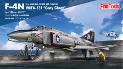 U.S. MARINES F-4N Jet Fighter VMFA-531 "Gray Ghost"