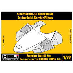 Sikorsky UH-60 Black Hawk Engine Inlet Barrier Filters (HobbyBoss)