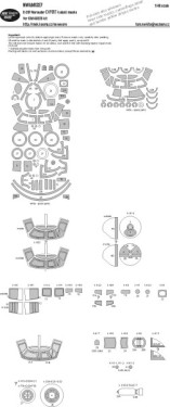 B-26F Marauder EXPERT kabuki masks