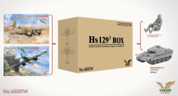 Hs129B2 + Hs129B3 + Figuren + PantherA