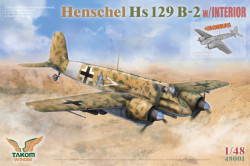 Henschel Hs 129 B-2 with INTERIOR