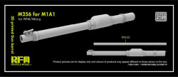 3D print.Gun barrel M256 120mm L/44 for M1A1/M1A2