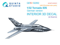 Tornado IDS German 3D-Printed & coloured Interior on decal paper (Revell) (Small version) (with 3D-p