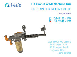 DA Machine Gun (Soviet, WWII), 2 pcs (for all kits)