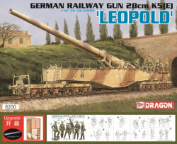 GERMAN RAILWAY GUN 28cm K5(E) LEOPOLD