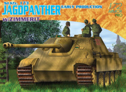 Sd.Kfz. 173 JAGDPANTHER EARLY PRODUCTION w/ZIMMERIT
