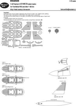 F-4B Phantom II ADVANCED kabuki masks