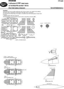 F-4B Phantom II AF-4B Phantom II EXPERT kabuki masksDVANCED kabuki masks(1)