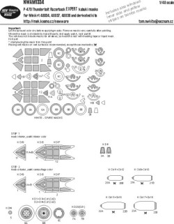 P-47D Thundervolt Razorback EXPERT kabuki masks