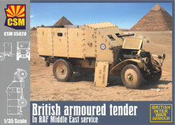 British Armoured Tender in RAF Middle East Service