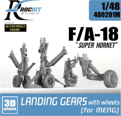 E/A-18 E/F landing gear with wheels（for MENG)