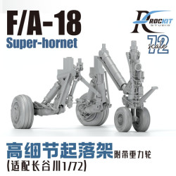 F/A-18 Landing gears with weighted whells sets (for Hasegawa)