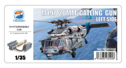 M197  20MM  GATLING  GUN LEFT SIDE (for “Knlghthawk”MH-60S)