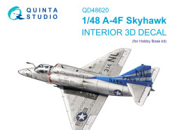 A-4F Skyhawk 3D-Printed & coloured Interior on decal paper (Hobby Boss)