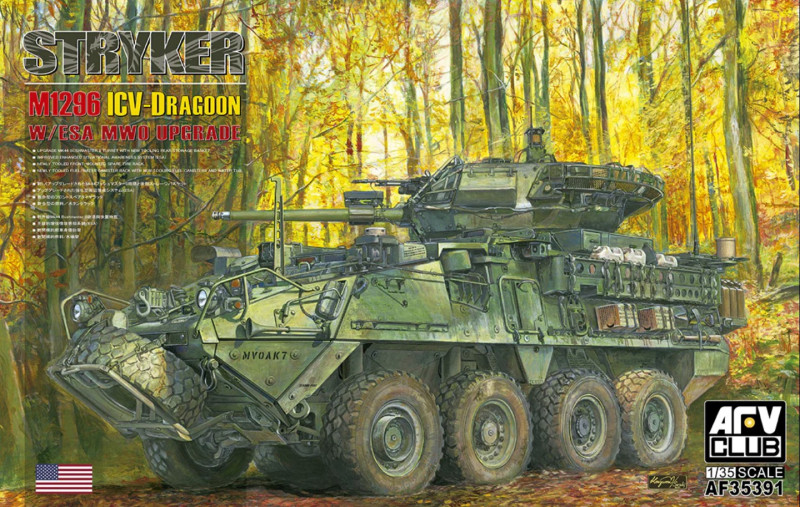 M1296 Stryker ICV-D w/E.S.A. mod.work order M.W.O.