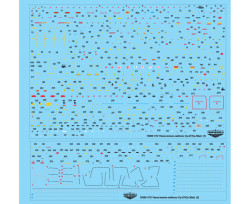 TECHNICAL INSCRIPTION DECAL FOR SU-27 (T-10P/T-10S)/Su-27SM/Su-30M2