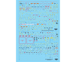 TECHNICAL INSCRIPTION DECAL FOR SU-27 (T-10P/T-10S)/Su-27SM/Su-30M2