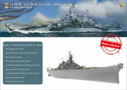 U.S. Navy Battleship BB-63 USS MISSOURI-Deluxe Kit