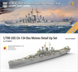 U.S. Navy Heavy Cruiser CA-134 USS DES MOINES-Deluxe