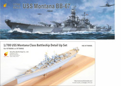 U.S. Navy Battleship BB-67 USS MONTANA-Deluxe Kit