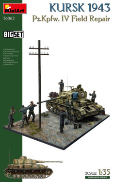 Kursk 1943. Pz.Kpfw. IV Field Repair. Big Set