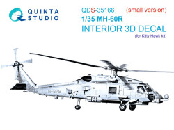 МН-60R Seahawk 3D-Printed & coloured Interior on decal paper (Kitty Hawk) (Small version)
