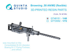 Browning .50 AN_M2 (flexible) Machine Gun, 2 pcs (for all kits)