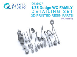 Dodge WC Family detailing set (Zvezda)