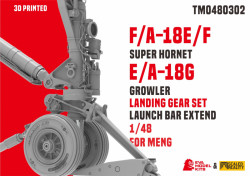 F/A-18E/F SUPER HORNET  E/A-18G GROWLER LANDING GEAR SET LAUNCH BAR EXTEND