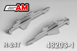 R-24T missile with APU-23M1 launcher