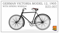 German Victoria Model 12, 1905, with spring wheels