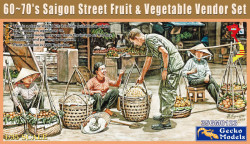 60's-70's Saigon Greengrocer Figure Set
