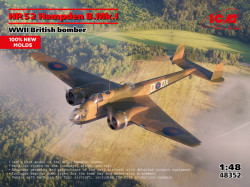 HP.52 Hampden B.Mk.I WWII British bomber (100% new molds)
