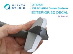 Control surfaces for Bf 109K-4 (Kotare)