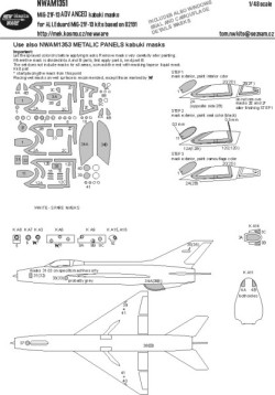 MiG-21F-13 ADVANCED kabuki masks