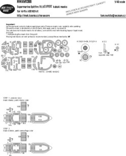 Supermarine Spitfire TR.9 EXPERT kabuki masks
