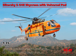 Sikorsky S-64E Skycrane with Universal Pod