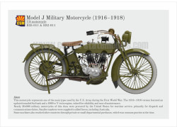 US Model J Military Motorcycle 1916–1918