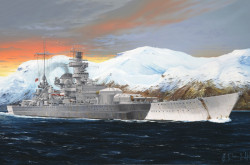 German Scharnhorst Battleship