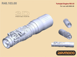 Turbojet Engine RD-33