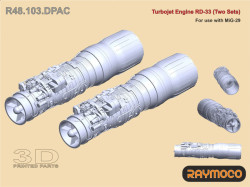Turbojet Engine RD-33 (2 Sets)